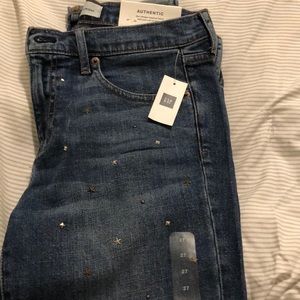Star studded Gap Jeans. NWT
